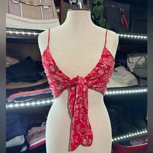 Fashion Nova Bandana Crop